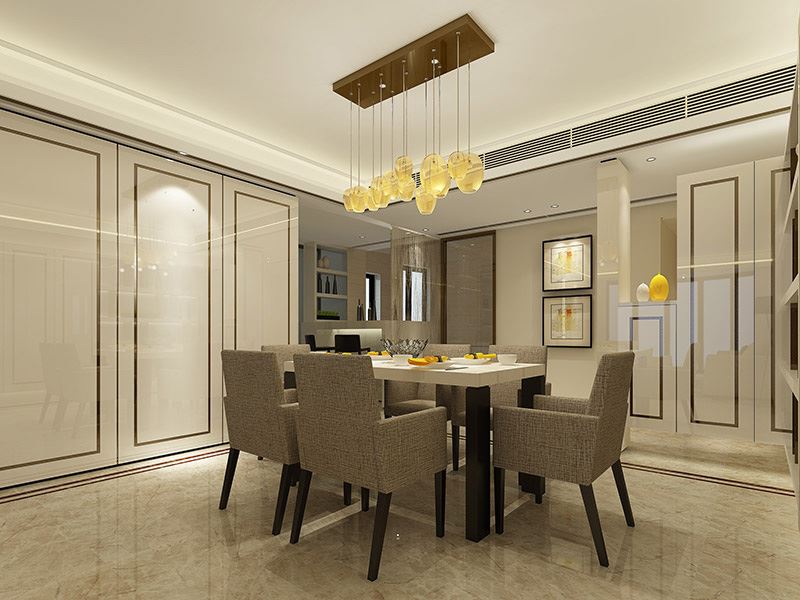 常州市方圓云山詩意現代簡約風格三居室裝修案例