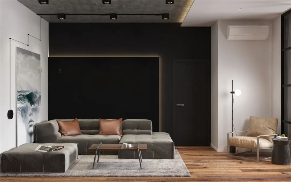 廣州市珠光御景壹號輕奢風格四居室裝修案例