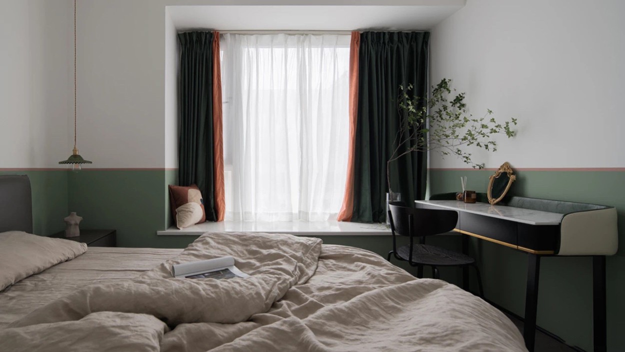 北歐混搭風格家裝設計室內裝修效果圖-主臥 北歐混搭風格家裝設計室內裝修效果圖-主臥