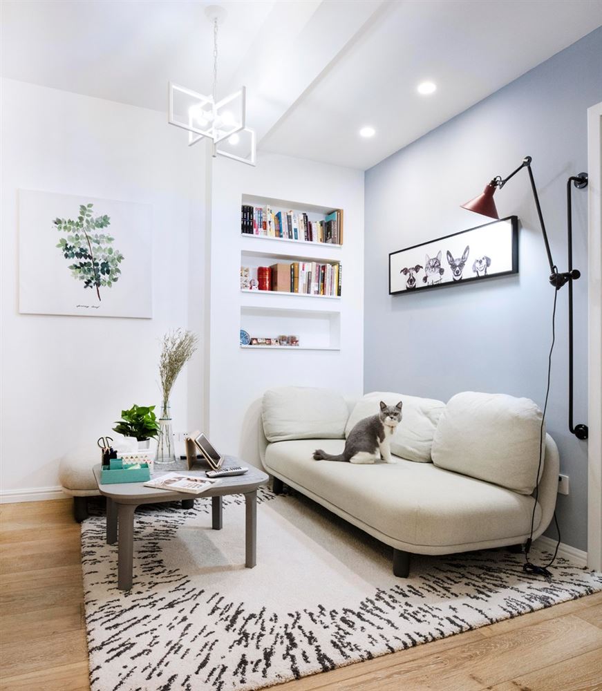 佛山市新希望悅瓏灣北歐風格公寓裝修案例