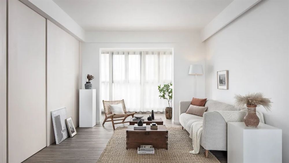 廣州市陽光城麗景灣現代簡約風格三居室裝修案例