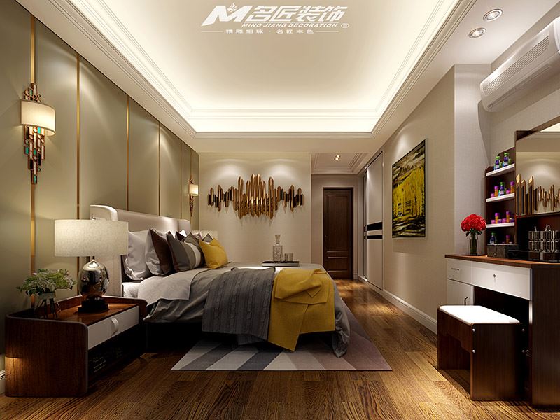 揭陽市寶豐花園歐式風(fēng)格三居室裝修案例