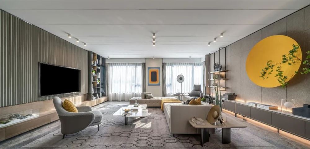 昭通市鵬程家園現(xiàn)代簡(jiǎn)約風(fēng)格平層裝修案例