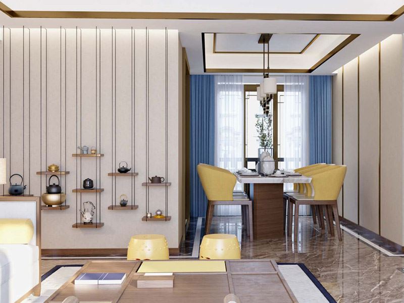 泰州市碧水華庭現代簡約風格三居室裝修案例