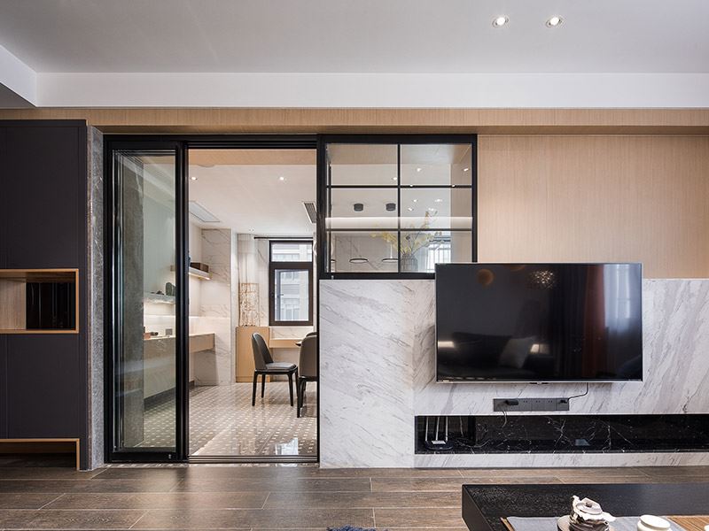 常州市晉陵文錦現代簡約風格四居室裝修案例