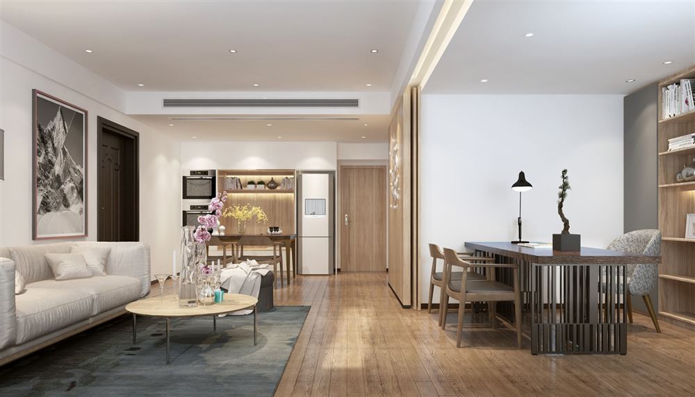 廣州市凱德山海連城北歐風(fēng)格三居室裝修案例