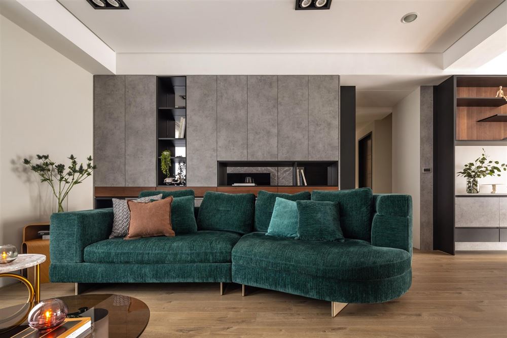 廣州市珠光御景壹號現代簡約風格三居室裝修案例