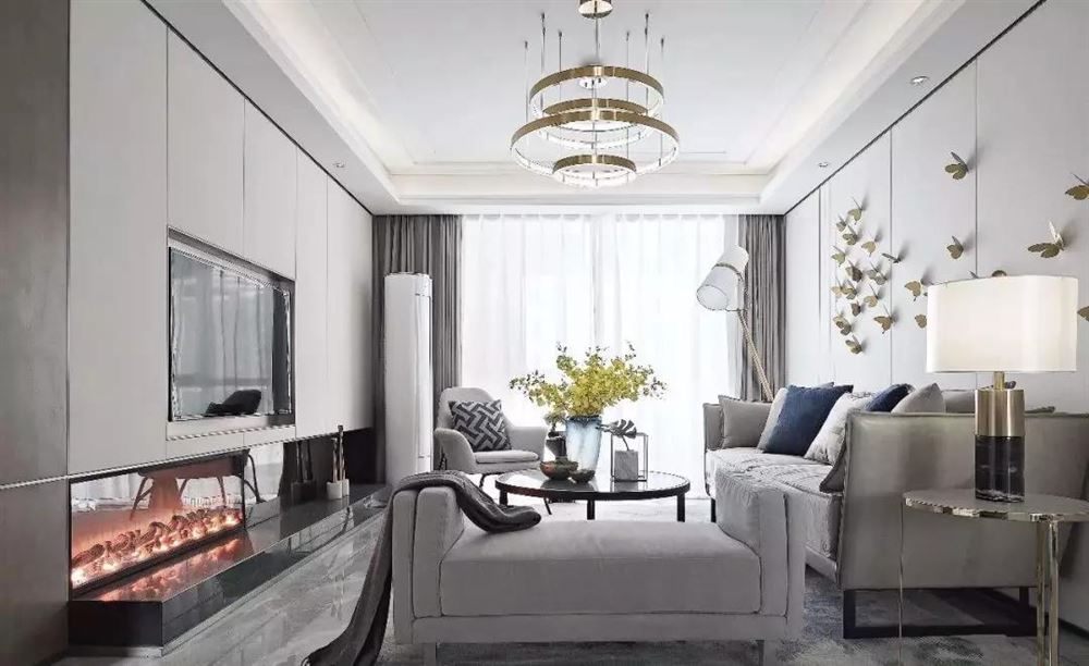 佛山市中建順控&middot;云熙悅城現代簡約風格三居室裝修案例