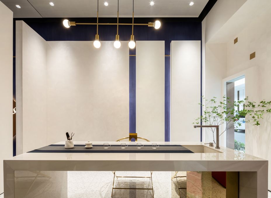 江門市五邑碧桂園輕奢風格三居室裝修案例