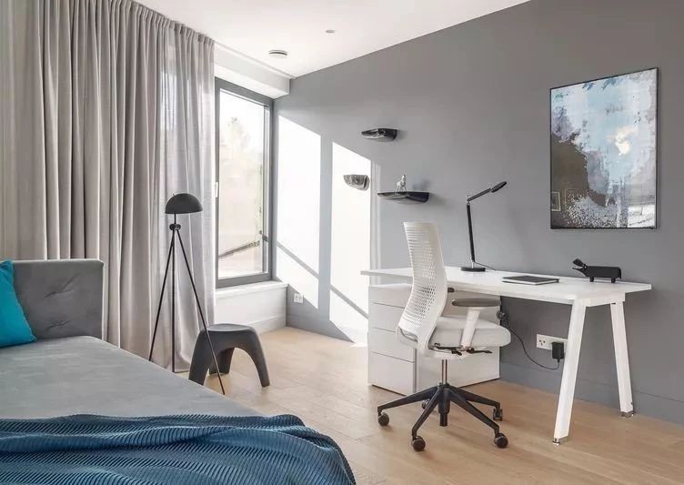 極簡原木風格室內設計家裝案例-次臥 極簡原木風格室內設計家裝案例-次臥