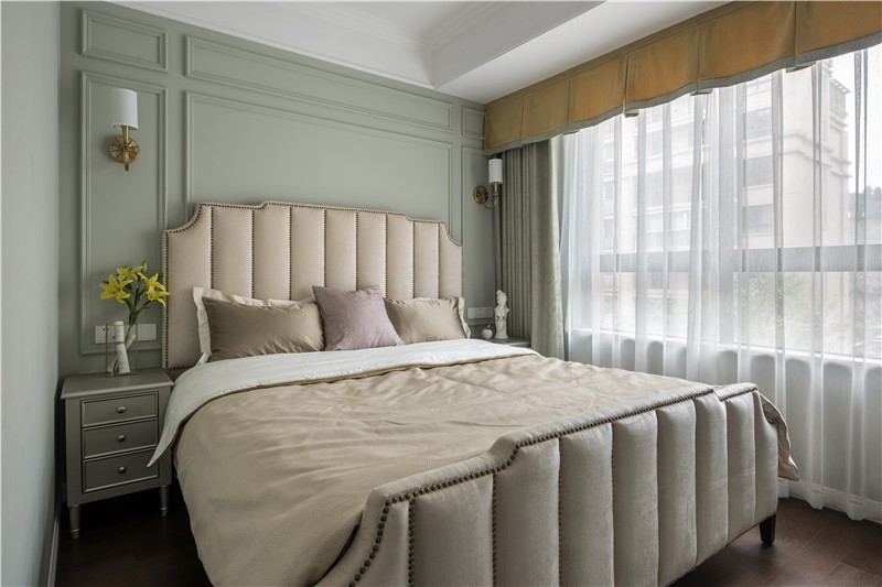 現(xiàn)代美式風(fēng)格家裝設(shè)計(jì)室內(nèi)裝修效果圖-次臥 現(xiàn)代美式風(fēng)格家裝設(shè)計(jì)室內(nèi)裝修效果圖-次臥