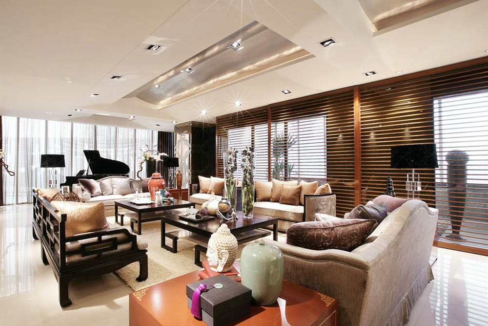 南寧市龍光玖譽湖其他三居室裝修案例