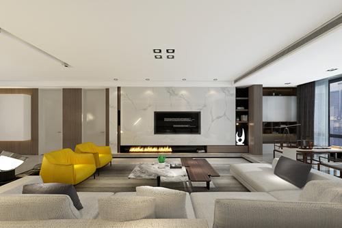 百色市田林御景龍庭北歐風格四居室裝修案例