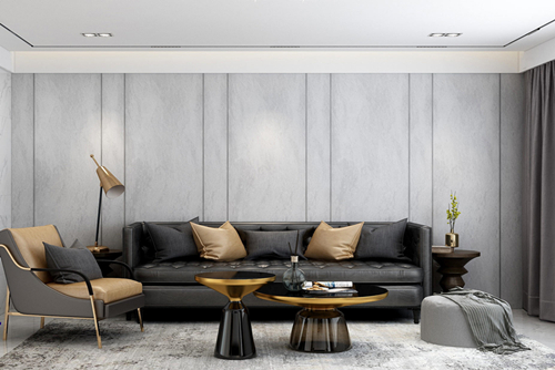 中山市合生帝景城輕奢風(fēng)格平層裝修案例