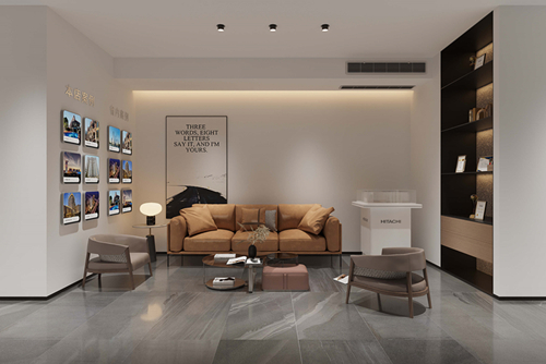 廣州市南沙灣御苑別墅現代風格辦公空間裝修案例