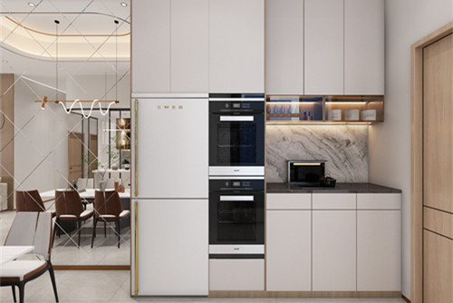 中山市愿景金水灣輕奢風格四居室裝修案例