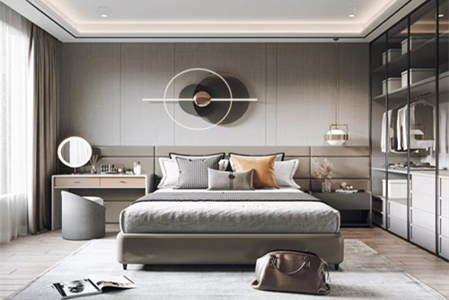 廣州市廣州星河山海灣現代簡約風格三居室裝修案例