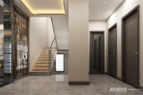 珠海市龍光玖云著現代簡約風格復式裝修案例